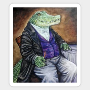 Mr. Crocodile Sticker